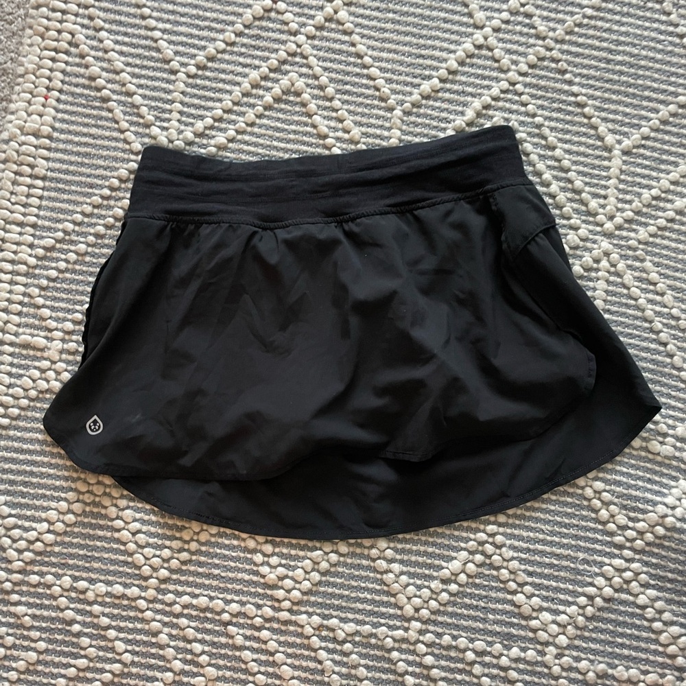 Black Athletic Skort